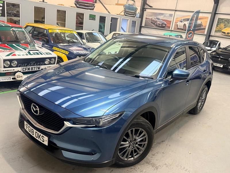 Used Mazda CX-5 2018 Blue SUV