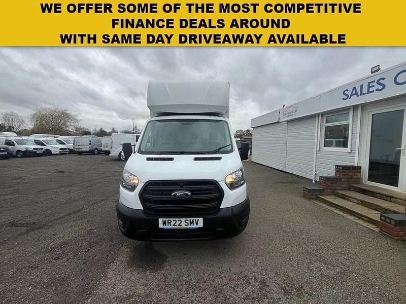 Used Ford Transit S 130 HP (95 kW) 2022 White Cabriolet