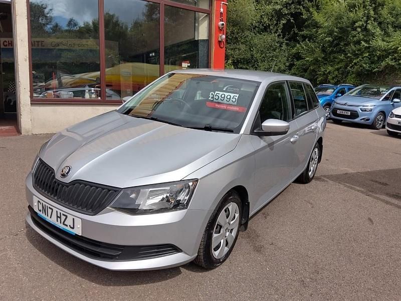 Silver Used 2017 Skoda Fabia Estate | £5,495 (Fair price) - Image 1/4
