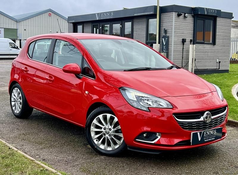 Used Vauxhall Corsa S 100 HP (73 kW) 2018 Red Hatchback