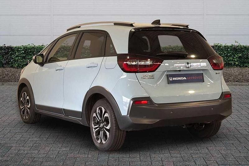 Used Honda Jazz Hybrid 109 HP (80 kW) 2021 Blue Hatchback