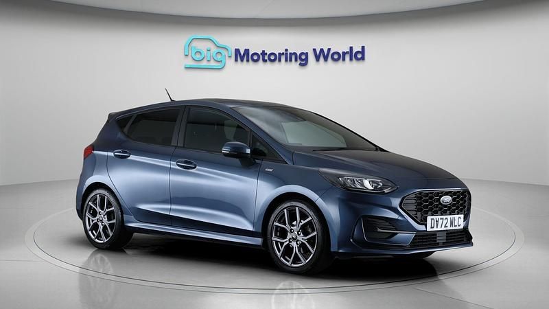 Blue Used 2022 Ford Fiesta ST-Line Hatchback | £12,800 (Fair price) - Image 1/4