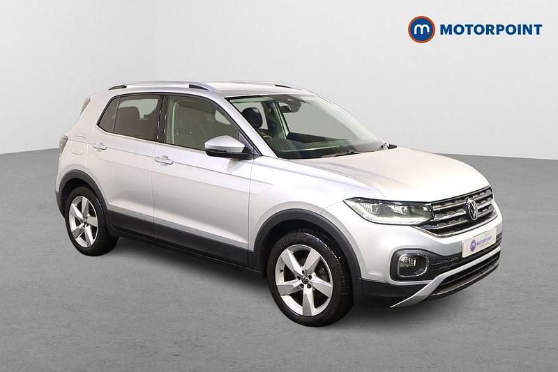 Silver Used 2021 VW T-Cross SEL SUV | £15,599 (Fair price) - Image 1/4