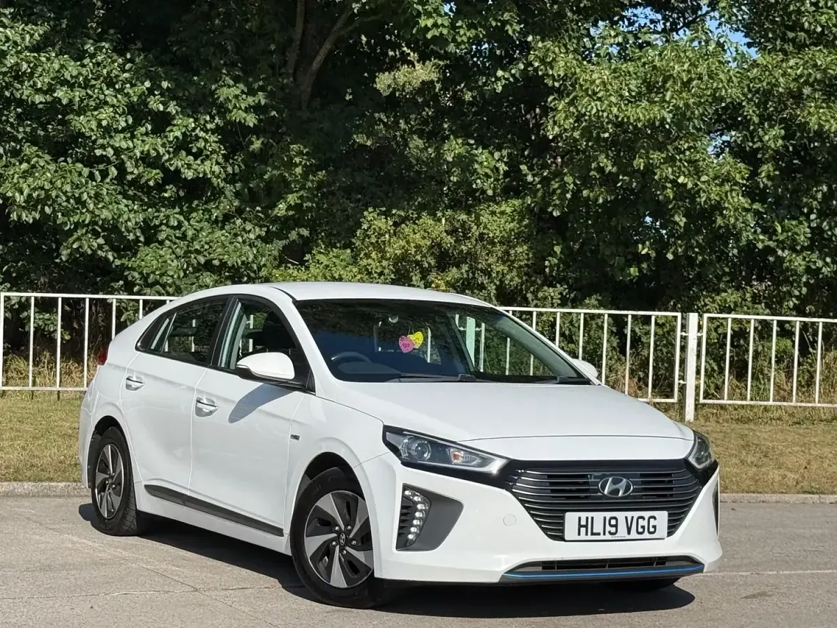 Used Hyundai Ioniq Premium 2019 White Hatchback