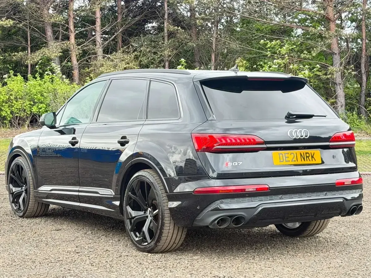 Used Audi SQ7 Black Edition 507 HP (372 kW) 2021 Black SUV