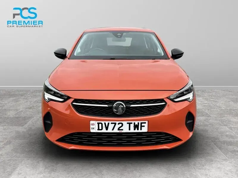 Used Vauxhall Corsa Design Edition 2022 Orange Hatchback