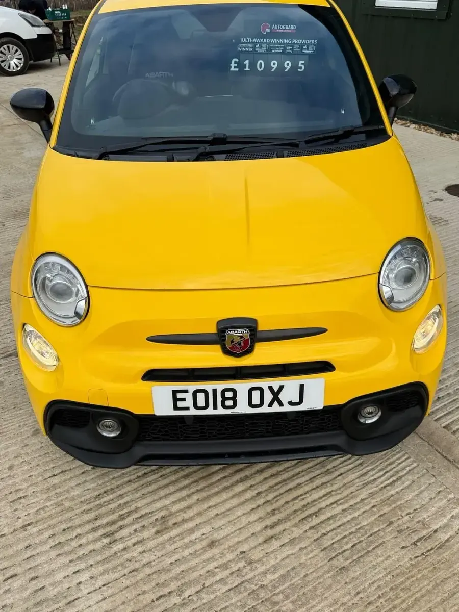 Used Abarth 595 Competizione 180 HP (132 kW) 2018 Yellow Hatchback