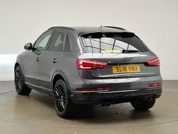 Used Audi Q3 Black Edition 150 HP (110 kW) 2018 Grey SUV