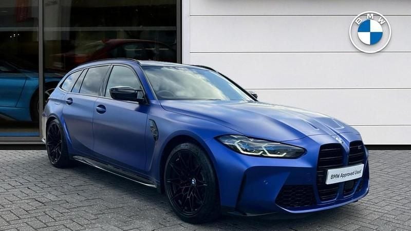 Blue Used 2024 BMW M3 Competition Edition Estate | £75,806 (Fair price) - Image 1/4