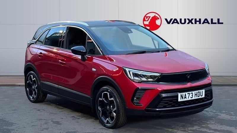 Used Vauxhall Crossland Ultimate 110 HP (80 kW) 2023 Red SUV