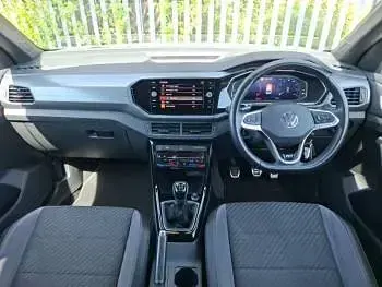 Used VW T-Cross R-line 110 HP (80 kW) 2023 White SUV