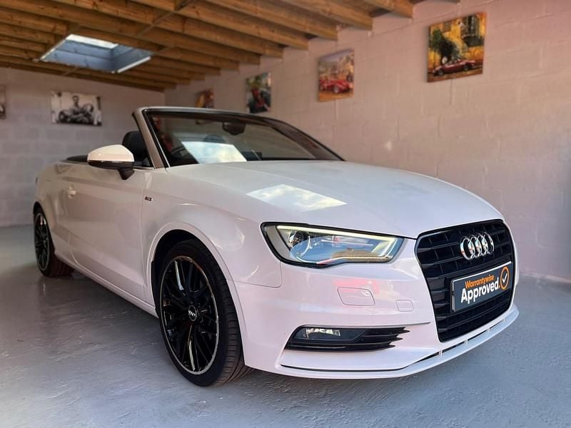 White Used 2014 Audi A3 Cabriolet S-Line Cabriolet | £4,995 - Image 1/4