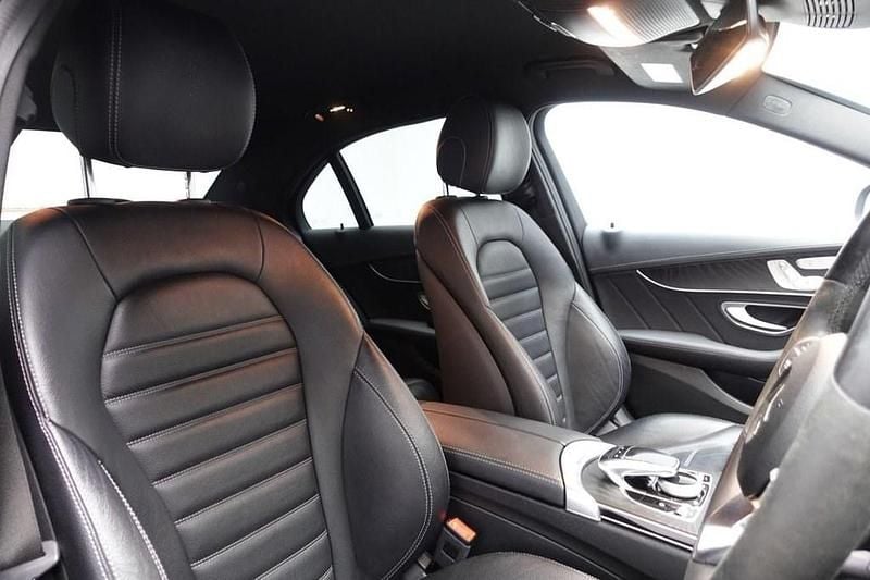 Used Mercedes C220 AMG line 194 HP (142 kW) 2020 Silver Sedan