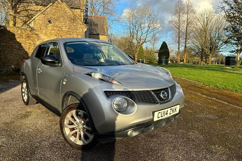 Used Nissan Juke N-TEC 2014 Silver SUV