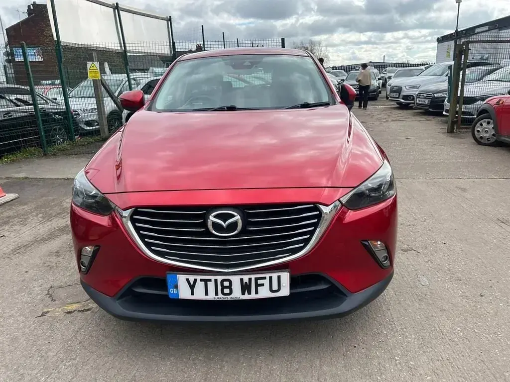 Gebraucht Mazda CX-3 Inclusive 105 PS (77 kW) 2018 Rot SUV