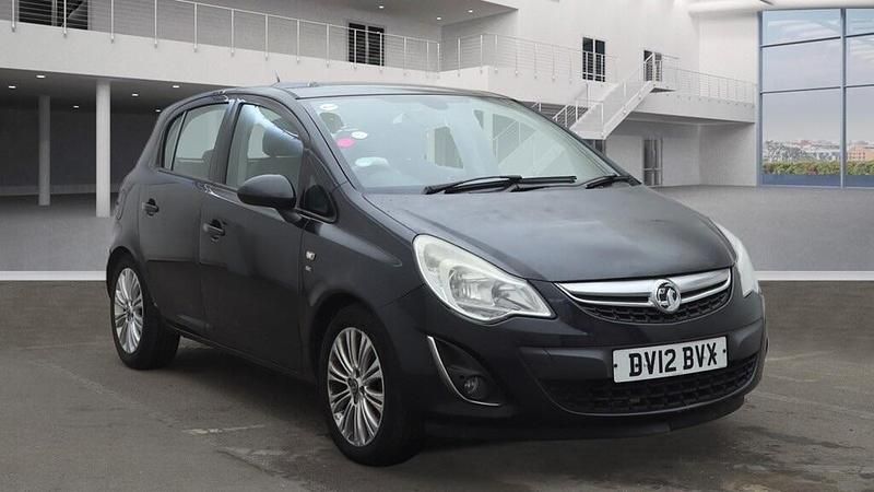 Used Vauxhall Corsa 2012 Black Hatchback