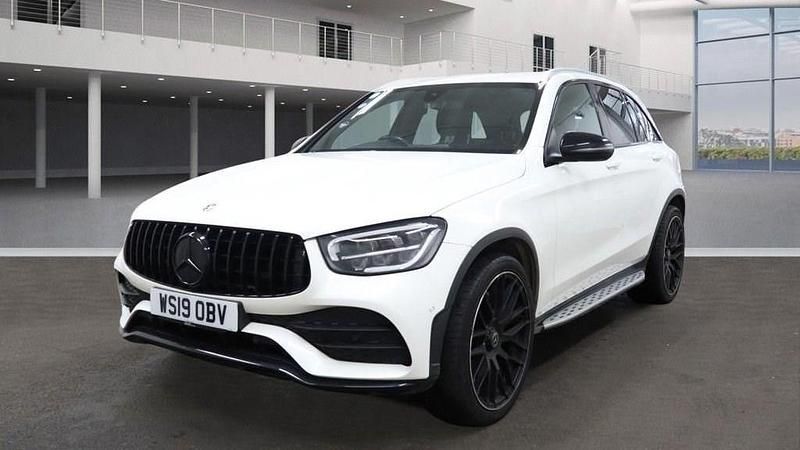 Used Mercedes GLC220 AMG line 194 HP (142 kW) 2019 White SUV