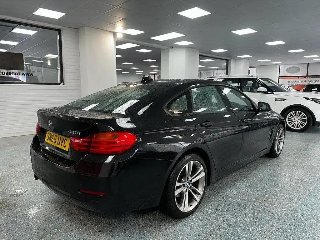 Used BMW 420 Sport Line 184 HP (135 kW) 2015 Black Coupe