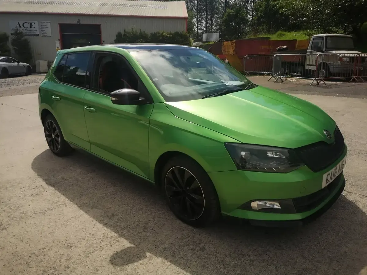 Used Skoda Fabia Monte Carlo 2016 Green Hatchback
