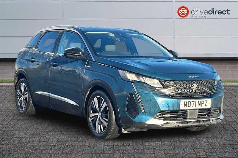 Used Peugeot 3008 Allure Premium 2022 Blue SUV