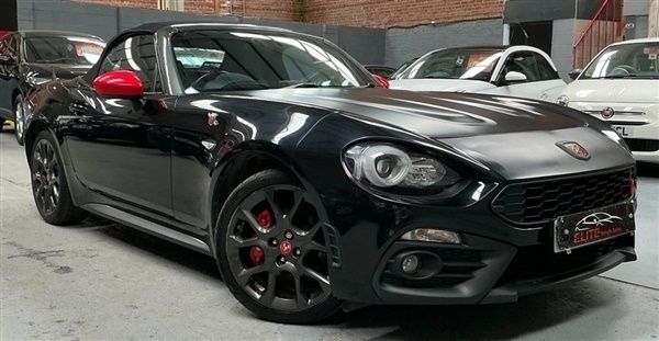 Black Used 2017 Fiat 124 Cabriolet | £15,948 (Fair price) - Image 1/4