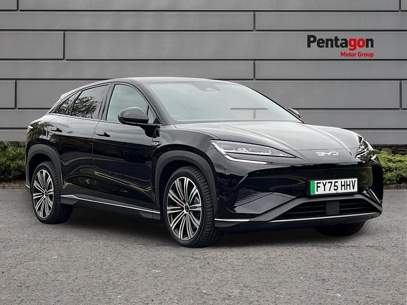 Black Used 2025 BYD Sealion 7 Design SUV | £42,995 (Expensive) - Image 1/4