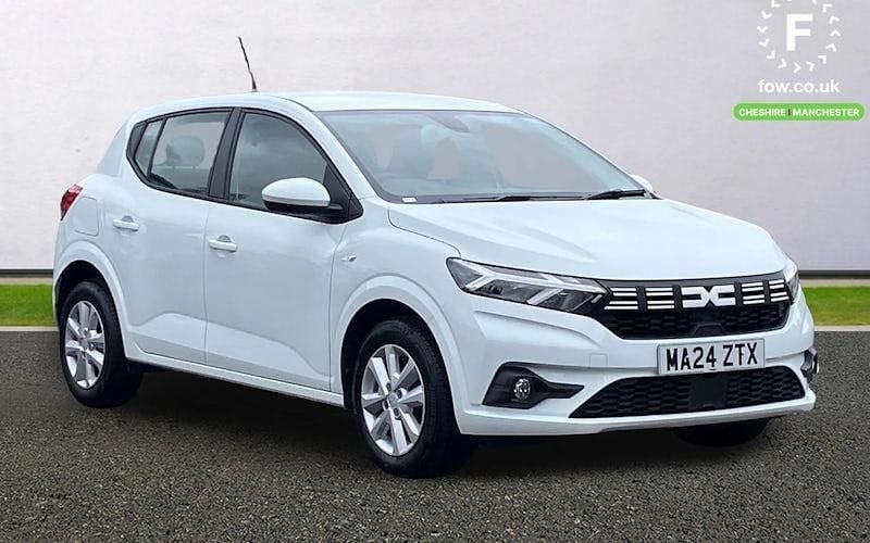 White Used 2024 Dacia Sandero Expression Hatchback | £12,999 (Fair price) - Image 1/4