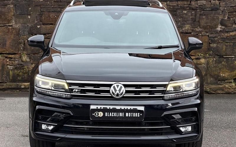 Used VW Tiguan Allspace R-line 190 HP (139 kW) 2019 Black SUV