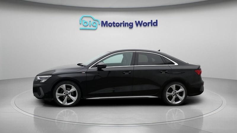 Used Audi A3 S-Line 110 HP (80 kW) 2022 Black Sedan