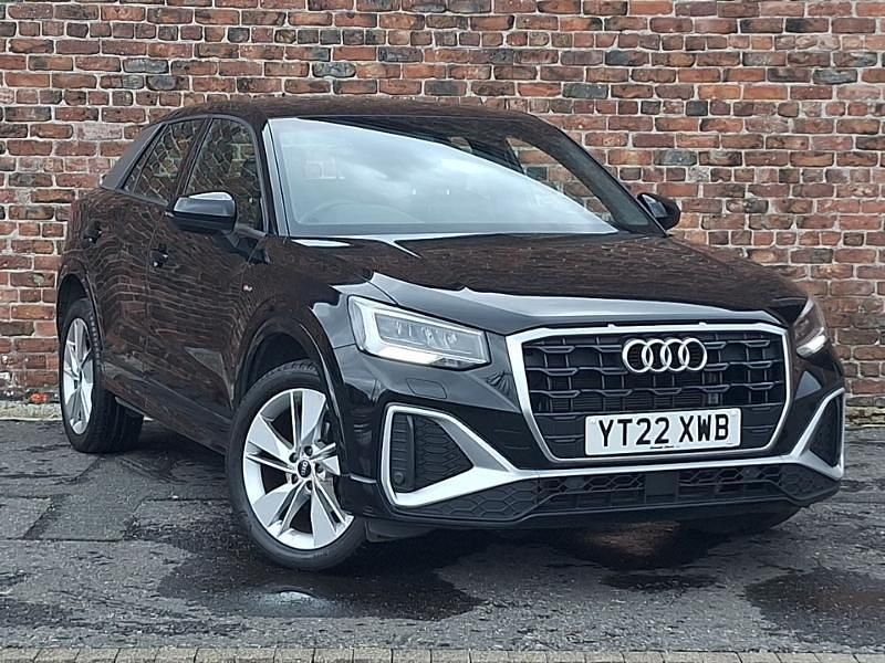 Black Used 2022 Audi Q2 S-Line SUV | £23,998 (Fair price) - Image 1/4