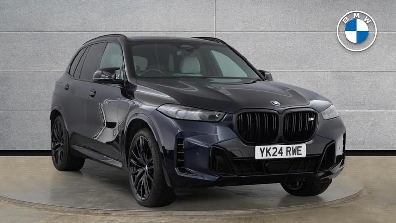 Black Used 2024 BMW X5 M Sport SUV | £75,395 - Image 1/4