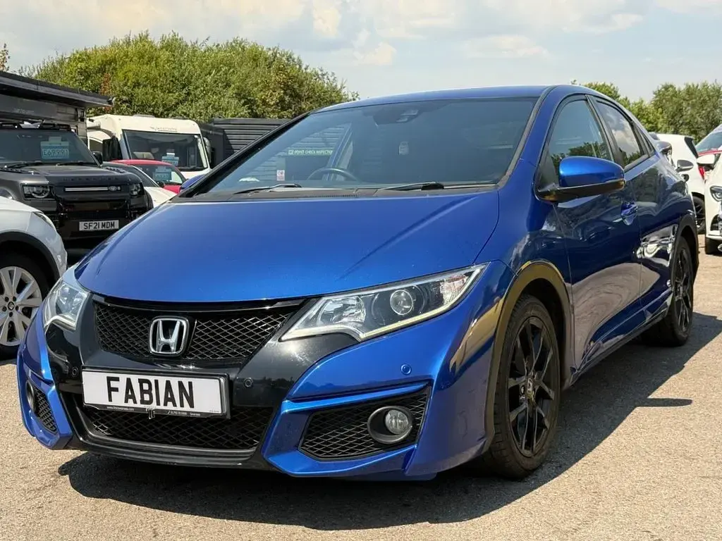Used Honda Civic Sport 142 HP (104 kW) 2015 Blue Hatchback