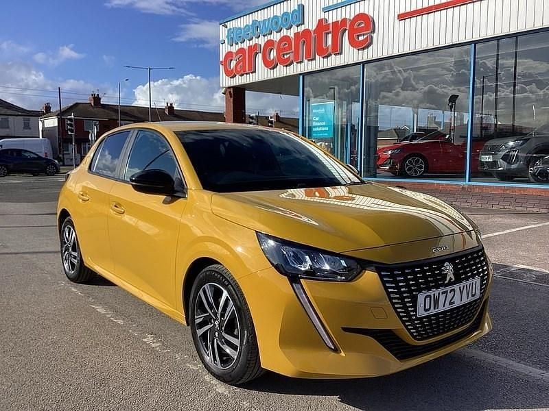 Used Peugeot 208 Active+ 2023 Yellow Hatchback