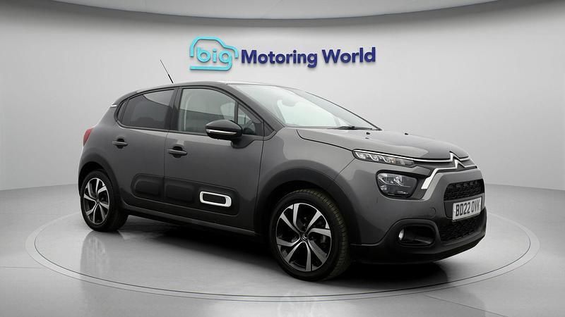 Grey Used 2022 Citroën C3 PureTech Hatchback | £13,300 (Good price) - Image 1/4