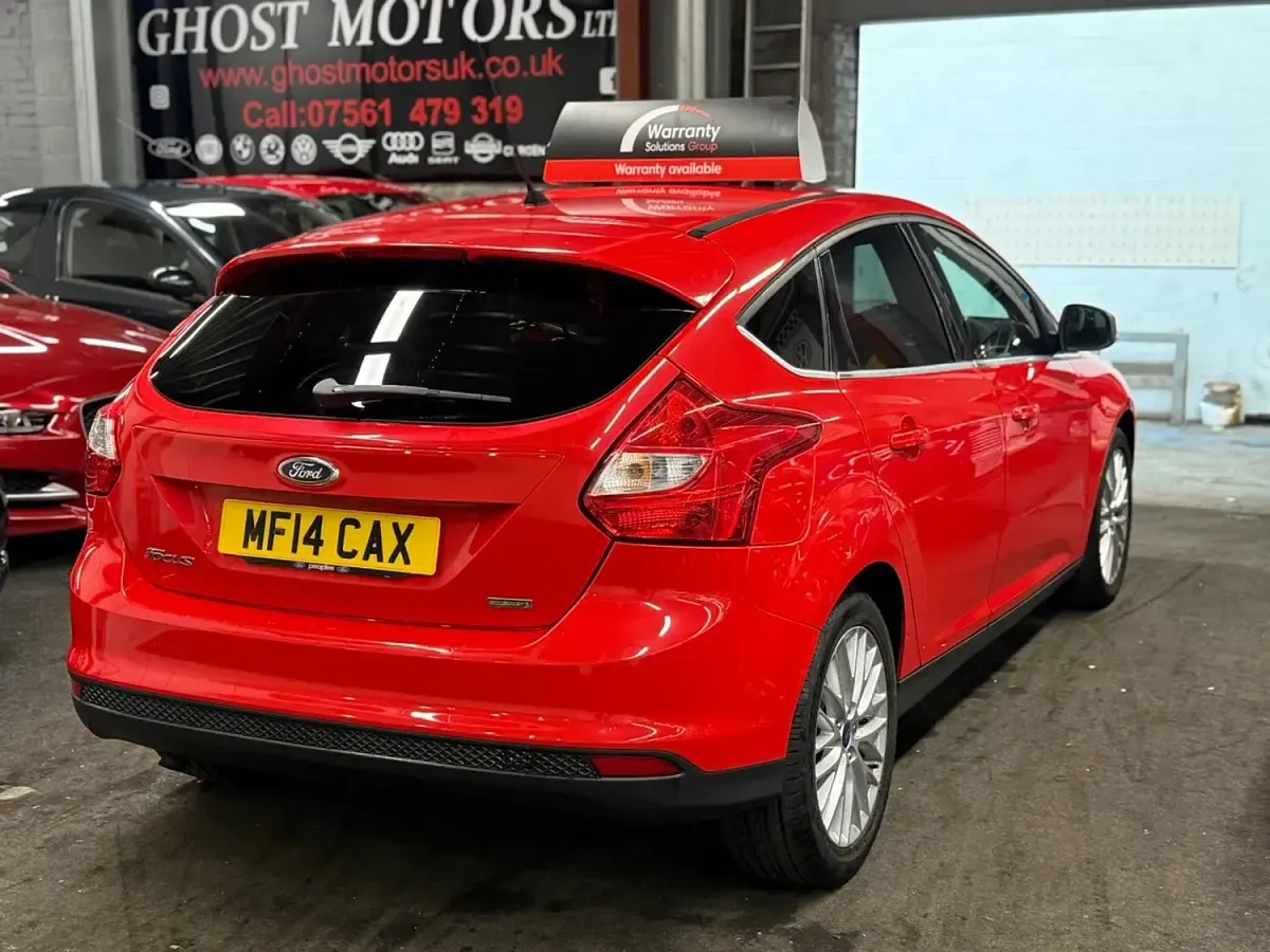 Used Ford Focus Zetec 2014 Red Hatchback