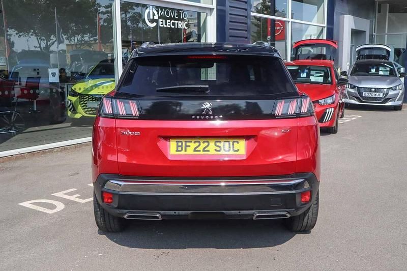 Red Used 2022 Peugeot 3008 Premium SUV | £19,132 (Fair price) - Image 1/4