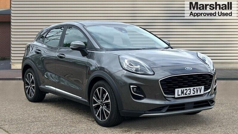 Grey Used 2023 Ford Puma Titanium Hatchback | £16,480 (Good price) - Image 1/4