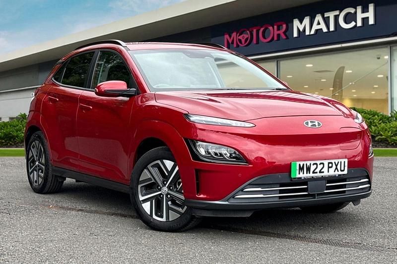 Red Used 2022 Hyundai Kona Premium SUV | £14,331 (Fair price) - Image 1/4
