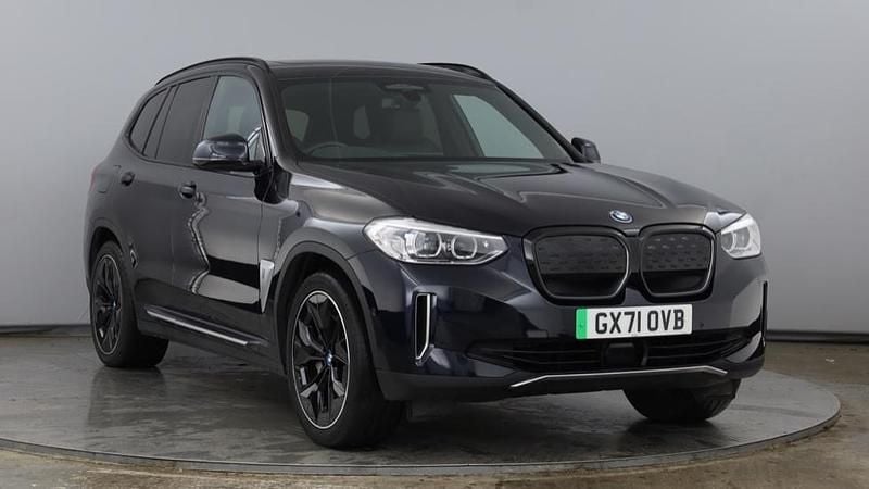 Black Used 2021 BMW iX3 Shadowline SUV | £27,199 (Fair price) - Image 1/4