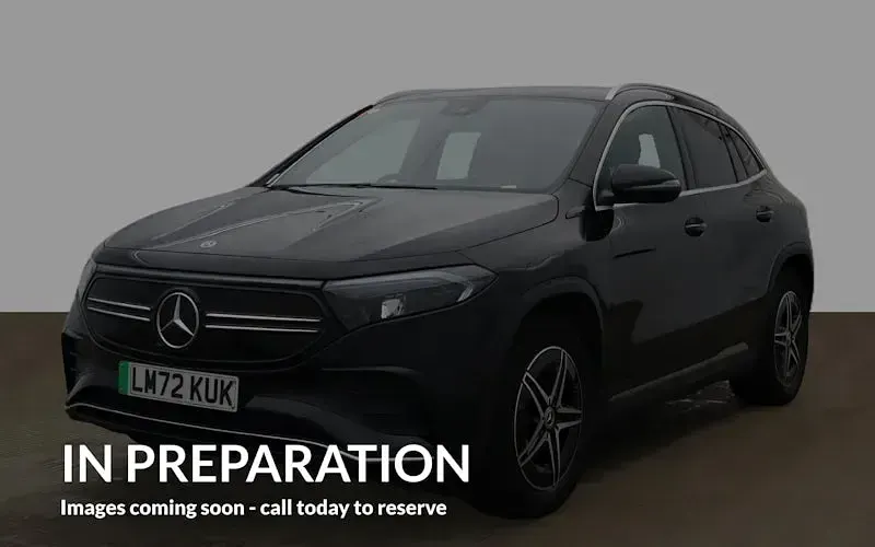 Used Mercedes EQA350 AMG line 214 kW (292 HP) 2022 Black SUV