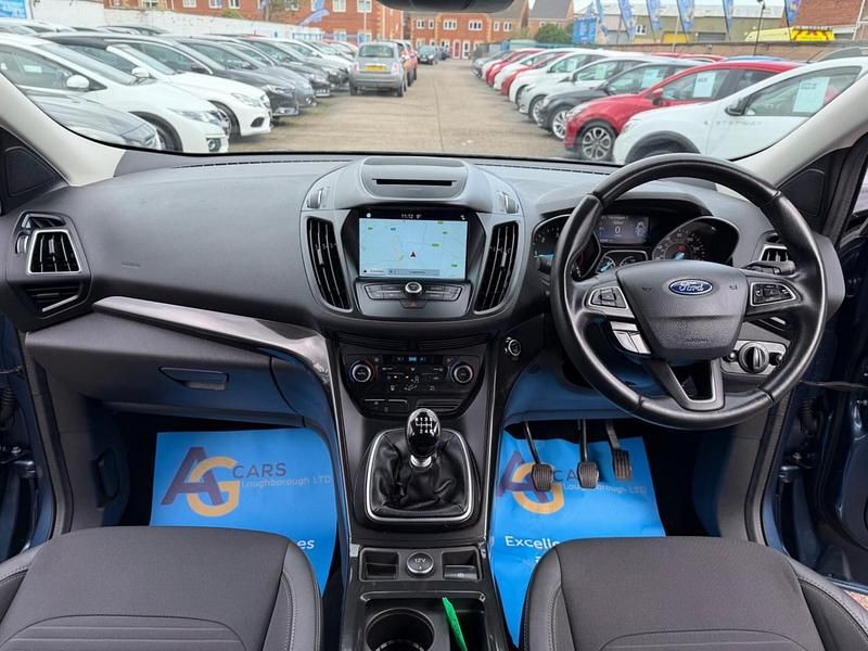 Used Ford Kuga Titanium 120 HP (88 kW) 2018 Blue SUV