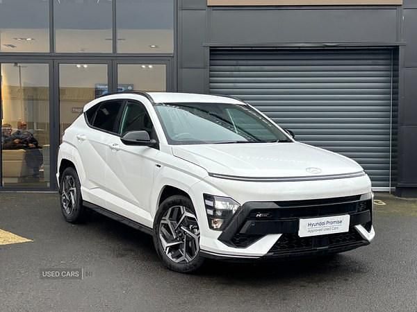 Used Hyundai Kona N Line 129 HP (94 kW) 2025 White SUV