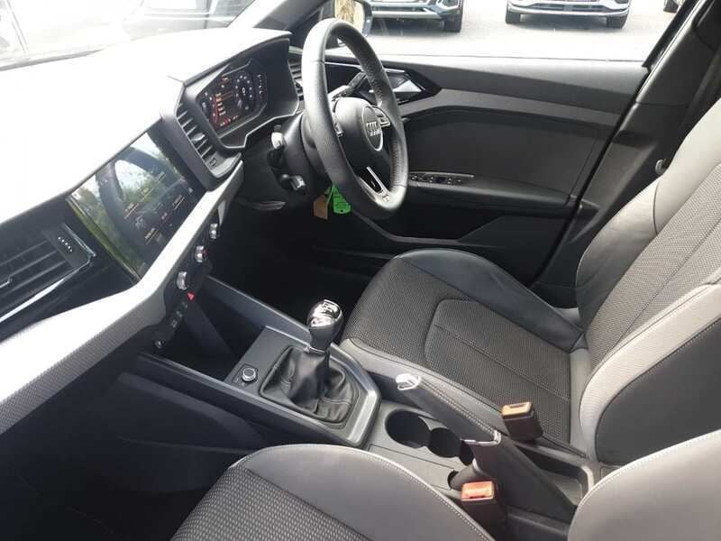 Used Audi A1 S-Line 116 HP (85 kW) 2019 Black Hatchback