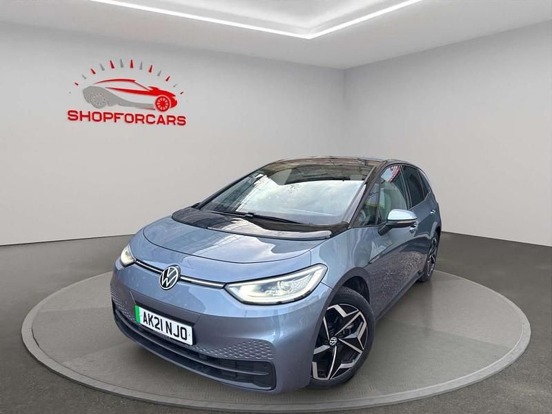 Used VW ID.3 Pro 150 kW (204 HP) 2021 Blue Hatchback