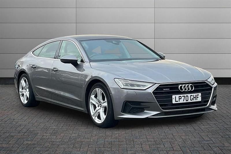 Used Audi A7 Sport 265 HP (194 kW) 2021 Typhoon grey Sedan