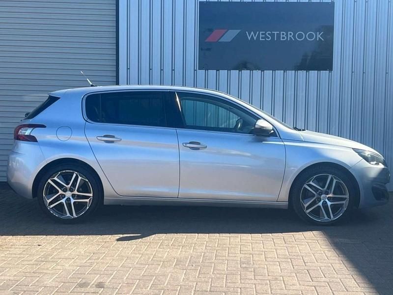 Używany Peugeot 308 S 2014 Srebrny Hatchback