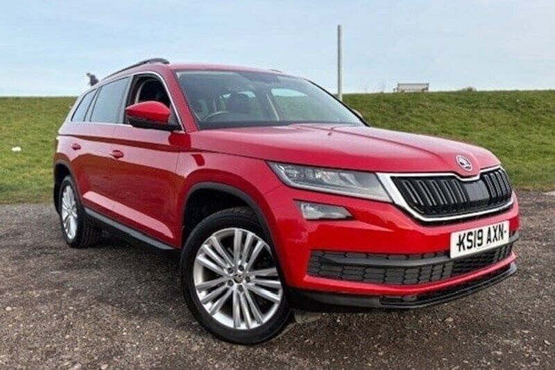 Red Used 2019 Skoda Kodiaq SE L SUV | £16,995 (Fair price) - Image 1/1
