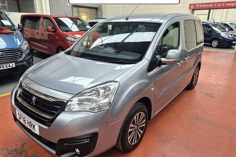 Grey Used 2018 Peugeot Partner Tepee Active MPV | £10,495 (Fair price) - Image 1/1