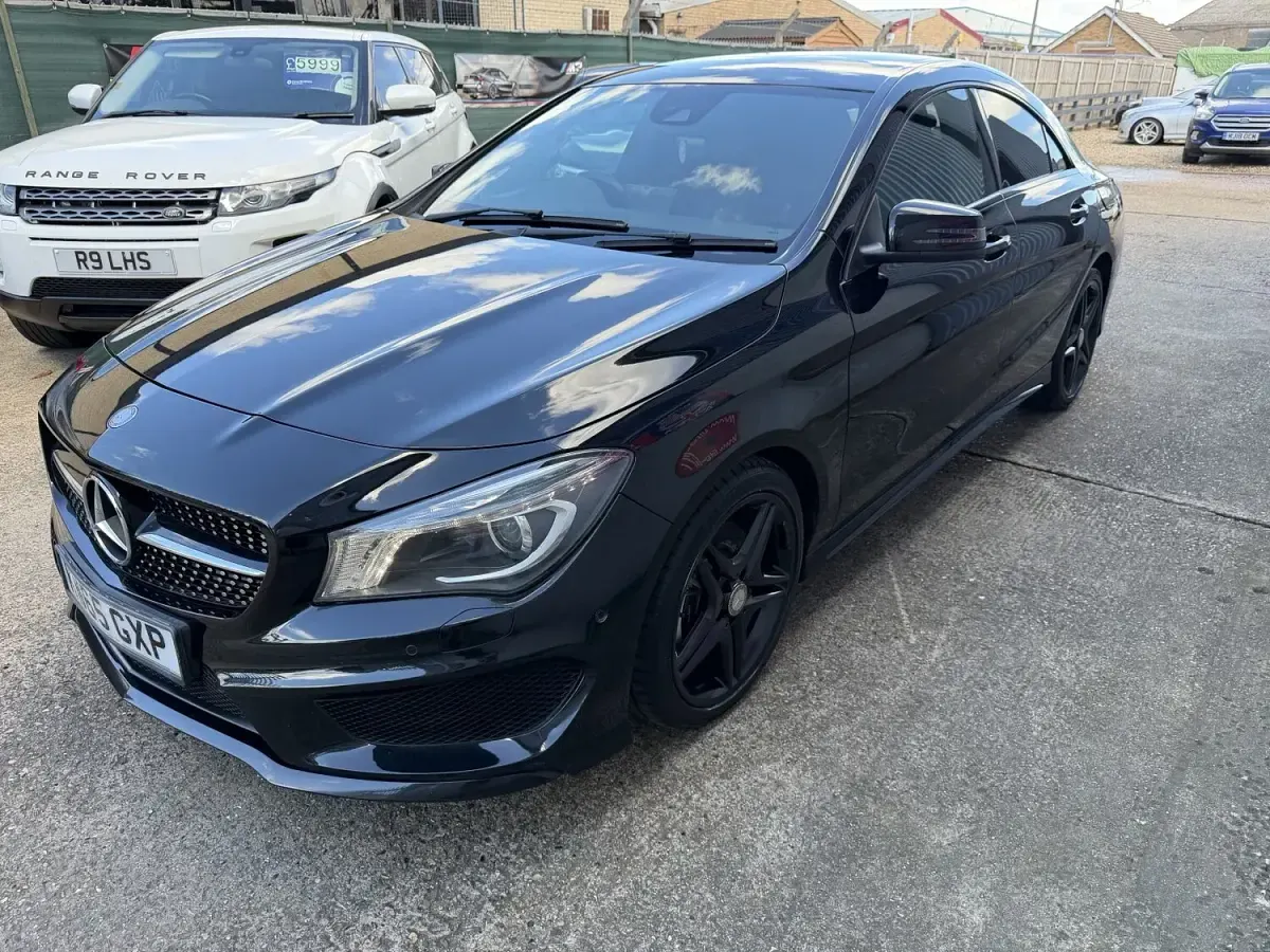 Used Mercedes CLA220 AMG 177 HP (130 kW) 2016 Black Sedan