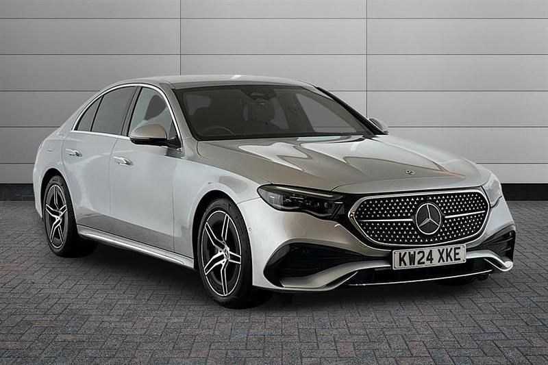 Used Mercedes E220 AMG Line Premium 197 HP (144 kW) 2024 High tech silver Sedan